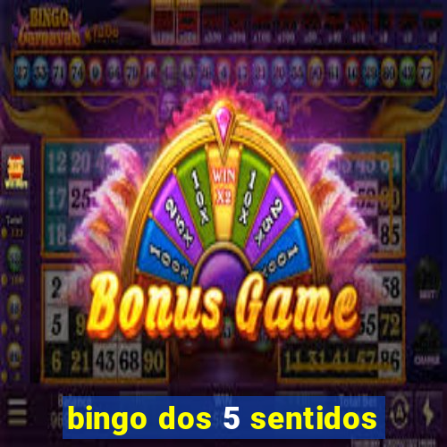 bingo dos 5 sentidos